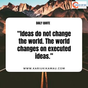 Quotes | Kariuki Kamau